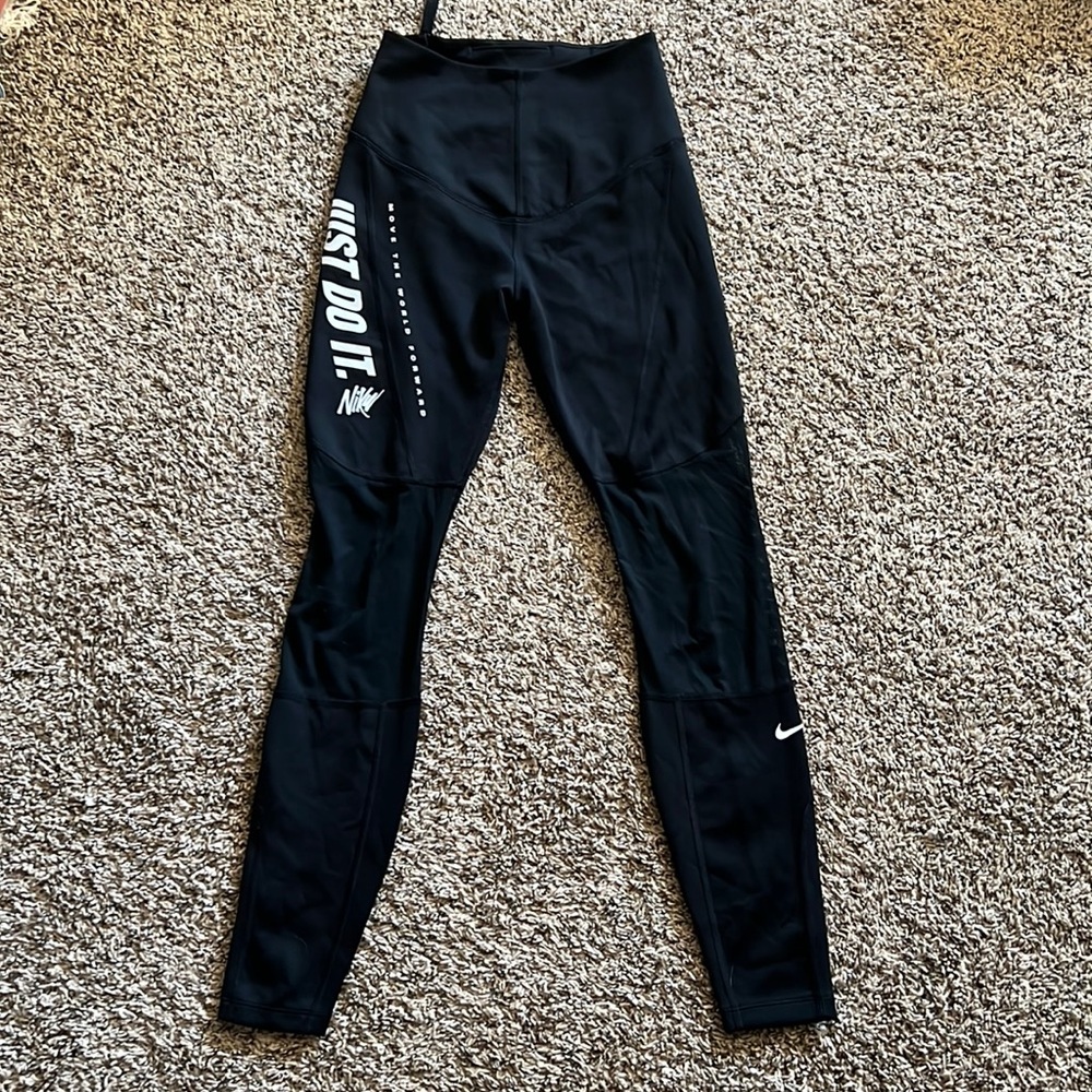 Nike sized small black leggings
